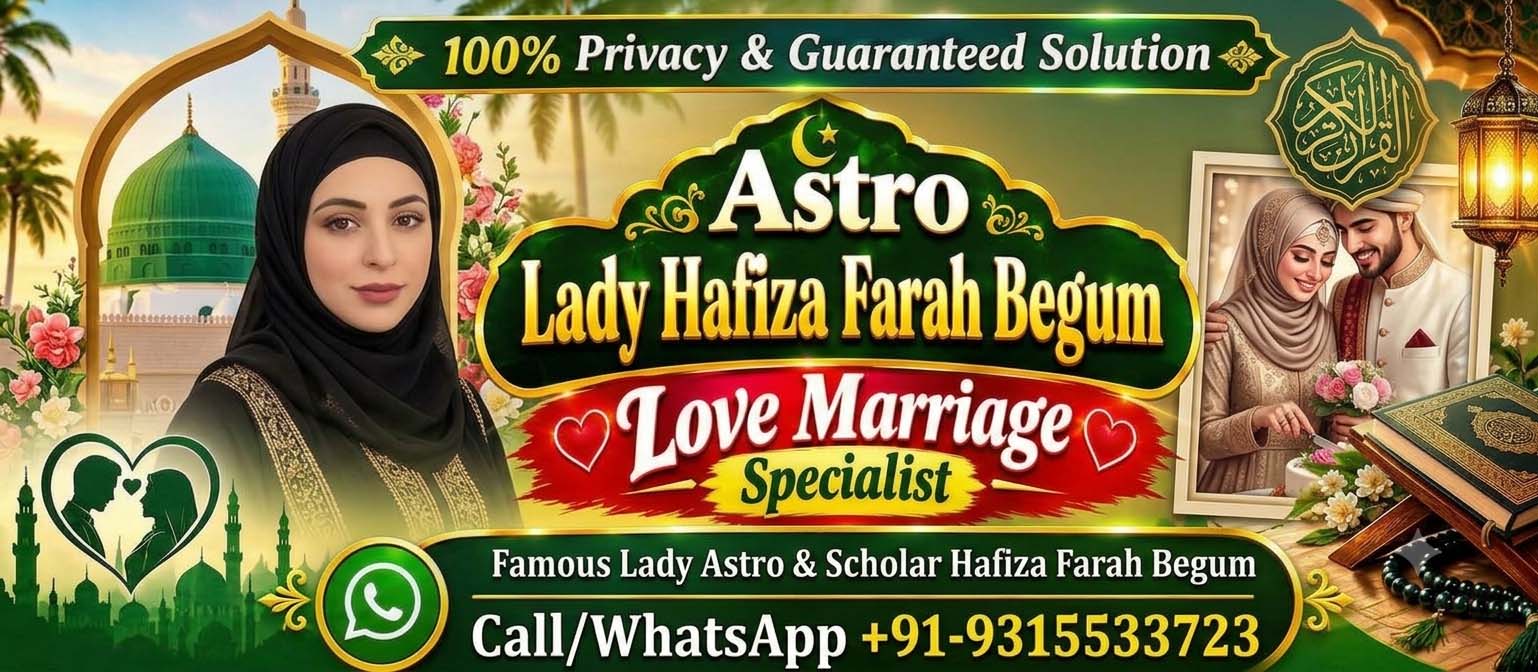 Famous Lady Astro Hafiza Farah Begum +91-9315533723